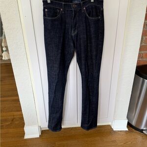 Lucky Brand Men's Deep Indigo Straight Jeans